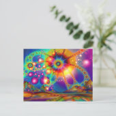 イルミネーションサイケデリックの国 ポストカード (スタンド正面)