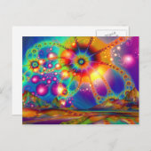 イルミネーションサイケデリックの国 ポストカード (正面/裏面)