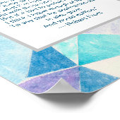 イルミネーション冬 ポスター (角)