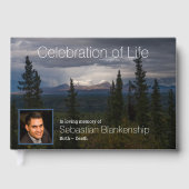 イルミネーション山岳アラスカカスタム州写真 ゲストブック (正面)