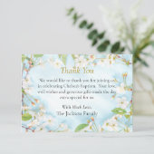 イルミネーション正教会の洗礼 サンキューカード (スタンド正面)