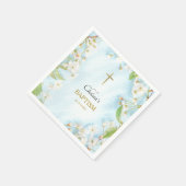 イルミネーション正教会の洗礼 スタンダードカクテルナプキン (角)