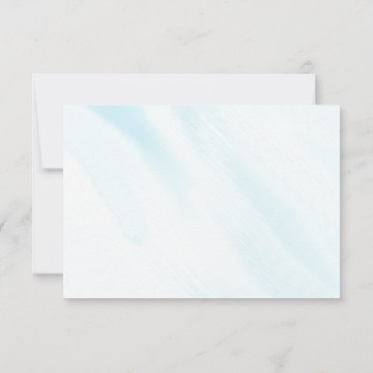 イルミネーション正教会の洗礼 出欠カード (裏面)