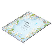 イルミネーション正統キリスト教祈りの言葉雑誌 ノートブック (左側)