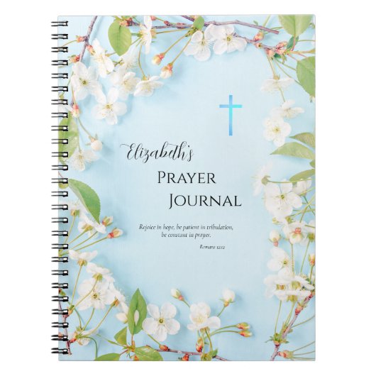 イルミネーション正統キリスト教祈りの言葉雑誌 ノートブック (正面)