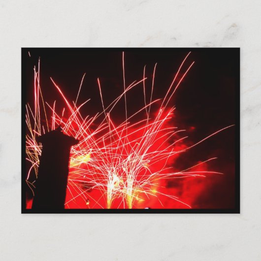 イルミネーション花火 ポストカード (正面)