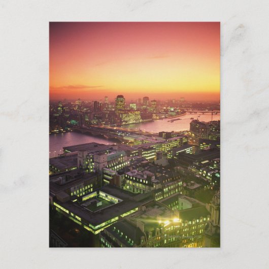 イルミネーション街並み ポストカード (正面)