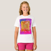 イルミネーション・アブストラクト Tシャツ (正面フル)