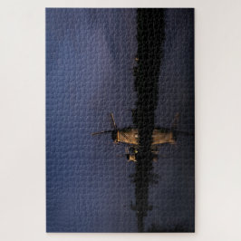 イルミネーテッドウィンドミルアットブルーアワー ジグソーパズル