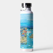 イルリサット、グリーンランド - 氷山の町 ウォーターボトル (右面)