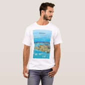 イルリサット、グリーンランド - 氷山の町 Tシャツ (正面フル)