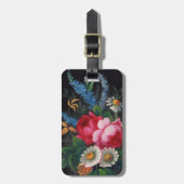 イレナビクトリアンブーケ荷物タグ ラゲッジタグ (正面縦)