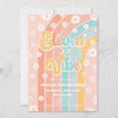イレブンイレインボーデイジー11thバースデーパーティー 招待状 (正面)