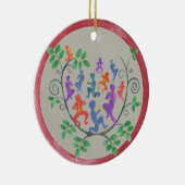 イレブンピパーパイピングクリスマス装飾品 セラミックオーナメント (右)