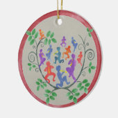 イレブンピパーパイピングクリスマス装飾品 セラミックオーナメント (左)