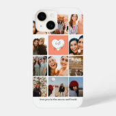 イレブンフォトコラージュ最高のフレンドハッピーバースデー iPhoneケース (裏面)