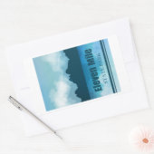 イレブンマイル州パークコロラドリフレクション 長方形シール (封筒)