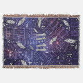 イレブン・イレブン・ヌメロ・パターン・エンジェル・フェザー#1 スローブランケット (正面)