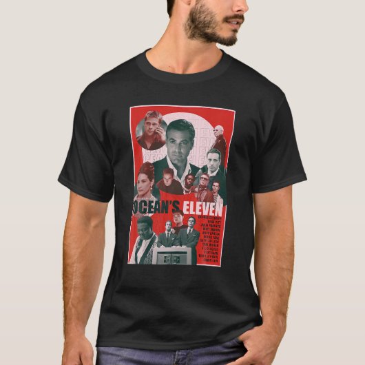 イレブン・グラフィック・デザイン3部作おもしろい写真 Tシャツ (正面)