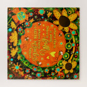 イレリンの信仰の奇跡のフローラおもしろい ジグソーパズル (横)