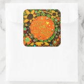 イレリンの信仰の奇跡のフローラおもしろい スクエアシール (バッグ)