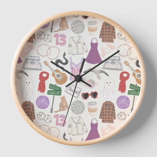 イレーズクロック 壁時計 (正面)