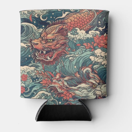 イレ日本のズミタトゥークーラーボックス 缶クーラー (正面)