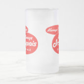 イロクォイ人のエール フロストグラスビールジョッキ (中央)