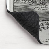 イロクォイ人の平和管のダンス マウスパッド (コーナー)