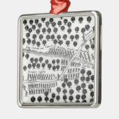 イロクォイ人の待伏せ メタルオーナメント (左)