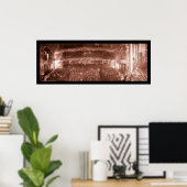 イロコイ劇場の火災写真1903 ポスター (ホームオフィス)