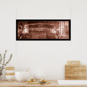 イロコイ劇場の火災写真1903 ポスター (キッチン)