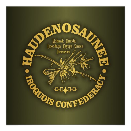 イロコイ同盟（オードノサヌー） ポスター (正面)