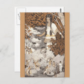 イロコイ朝のスター葉書 ポストカード (正面/裏面)