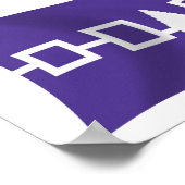 イロコイ連盟国旗のポスタープリント ポスター (角)