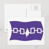 イロコイ連盟国旗 ポストカード (正面/裏面)