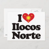 イロコス・ノルテが大好き ポストカード (正面/裏面)
