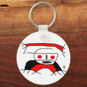 イロフア顔 キーホルダー (正面)