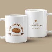 イローフユンバンベイカープンおもしろいバレンタイン コーヒーマグカップ