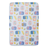 イワシとレモン バスマット (正面縦)