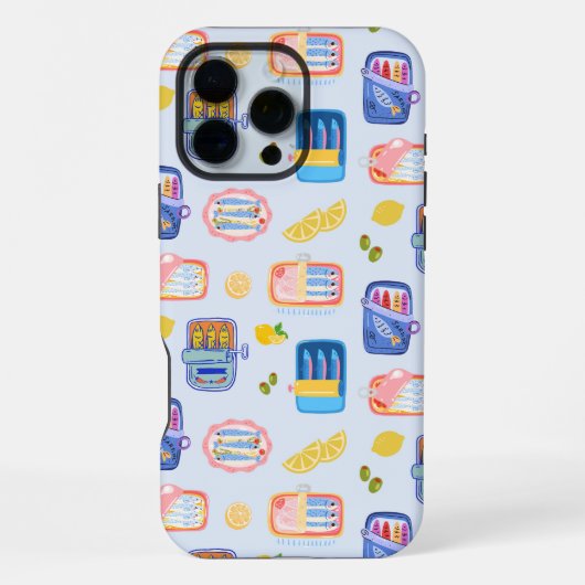 イワシとレモン iPhoneケース (裏面)