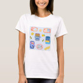 イワシとレモン Tシャツ (正面)