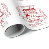 イワシのアーポップ・アートのト ラッピングペーパー (ロールコーナー)