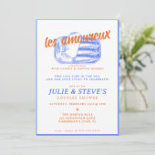 イワシのカップルがシャワーを浴びる2匹の魚が少ない 招待状 (スタンド正面)