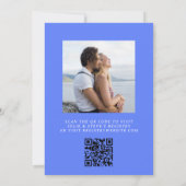 イワシのカップルがシャワーを浴びる2匹の魚が少ない 招待状 (裏面)