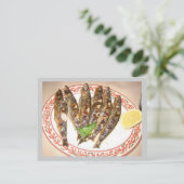 イワシのグリル ポストカード (スタンド正面)