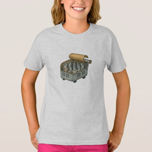 イワシのサブウェイライド Tシャツ (正面)