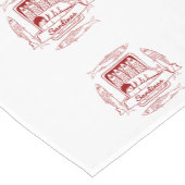 イワシのスズ ショートテーブルランナー (コーナー)