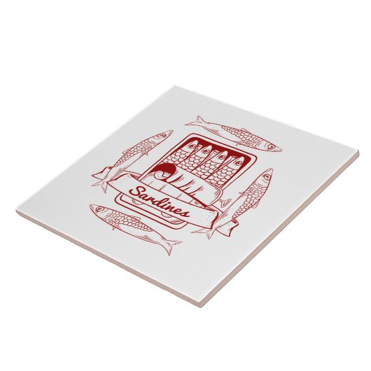 イワシのスズ タイル (側面)