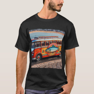 イワシのバス Tシャツ